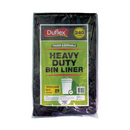 Duflex Heavy Duty Bin Liner 240L - Black 25 Sheets 4 Packs /ctn I EAP